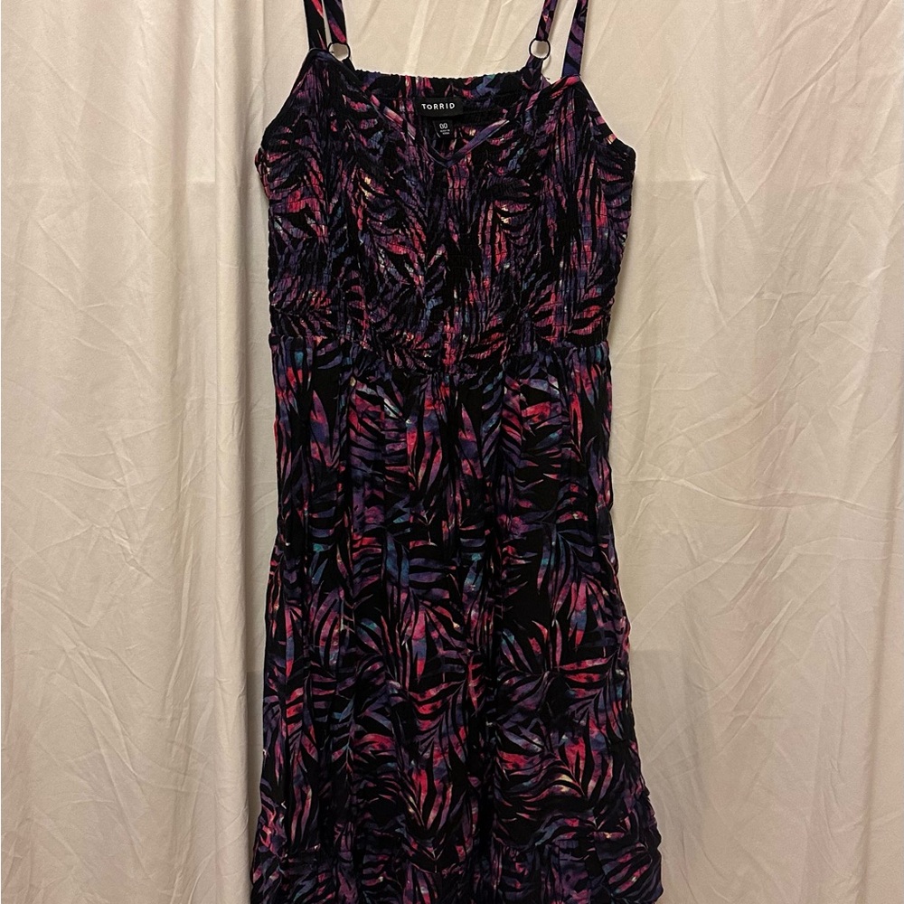Torrid Smocked Mini Dress